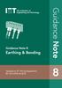 Guidance Note 8: Earthing & Bonding 5th Edition  | 18th Edition Amendment 2