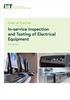 IET - Code of practice for in service Inspection and Testing of Electrical Equipment   - 5th Edition