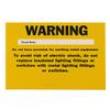 ALL - Missing Circuit Protective Conductor Warning Labels (Non-Registered) - GCP