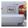 NICEIC DIS - Medium Clear Background Van Sticker
