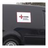 NICEIC AC -  Large Vehicle White Background Stickers